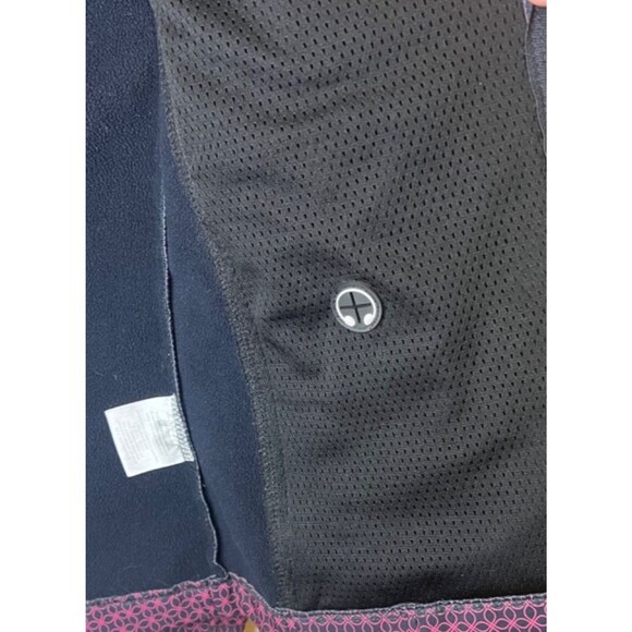 ROPER Women's Pink/ Geometric Softshell Fleece Lined Tech Jacket Cowgirl Small - Picture 8 of 9